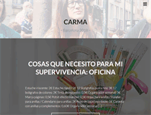 Tablet Screenshot of carmavlc.com